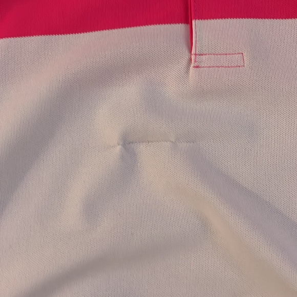 Men’s Golf Polo Size Large, Pink Blue and White, from Walter Hagen - Picture 4 of 5